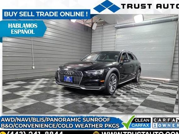 AUDI A4 ALLROAD 2018 WA18NAF41JA229863 image
